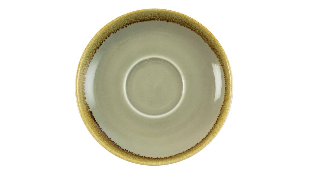 Cappuccinoschotel Olympia Kiln Ø16cm 6 stuks mosgroen