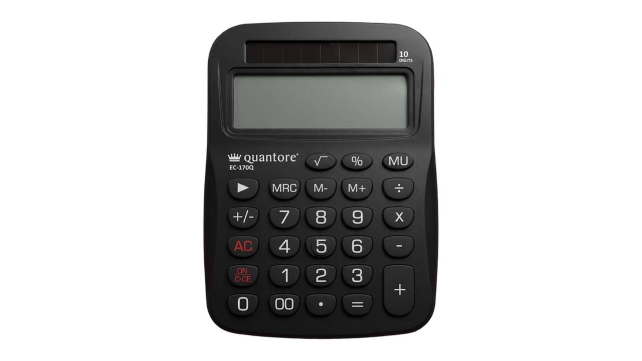 Rekenmachine Quantore EC-170Q 10 cijfers