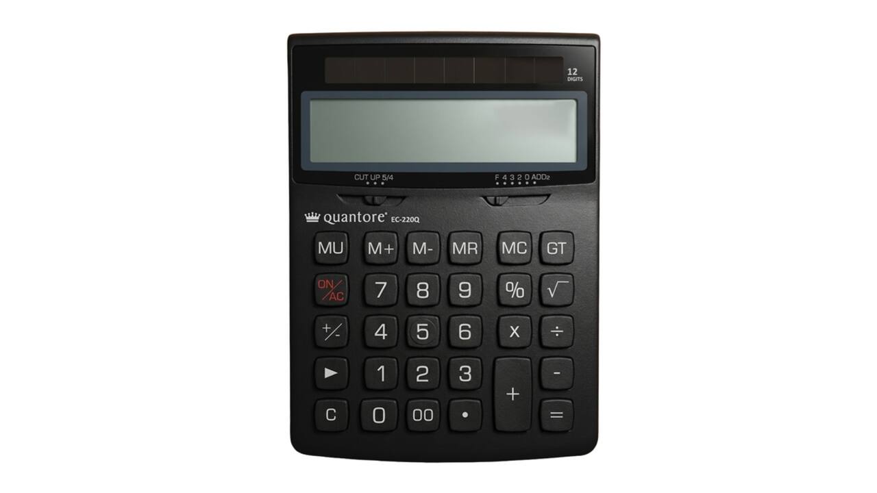 Rekenmachine Quantore EC-220Q 12 cijfers