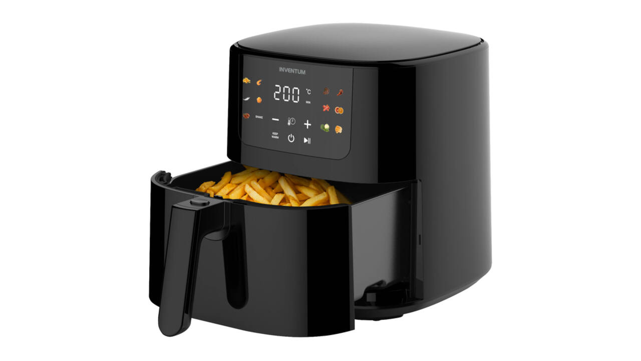 Airfryer Inventum 5 liter 1500watt zwart