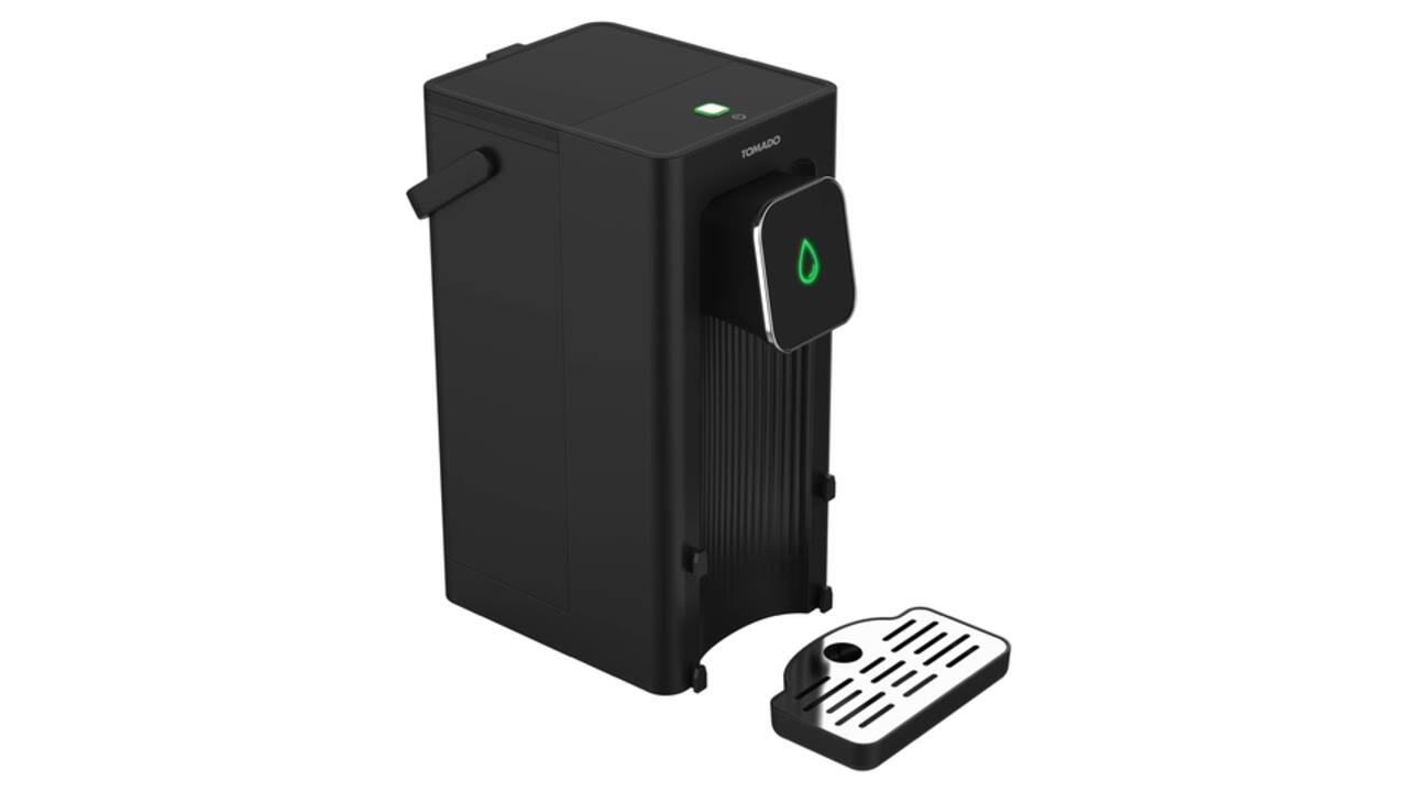 Heetwaterdispenser Tomado 2,5 liter 2200watt zwart