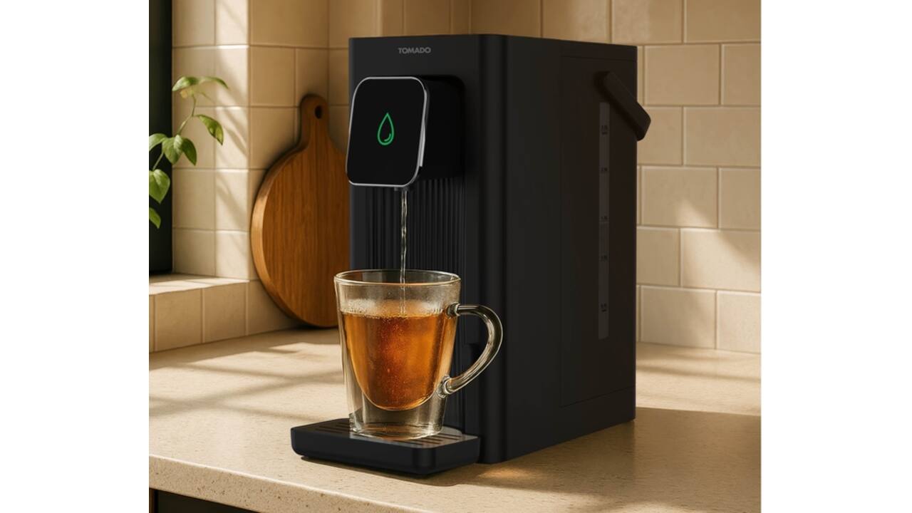Heetwaterdispenser Tomado 2,5 liter 2200watt zwart