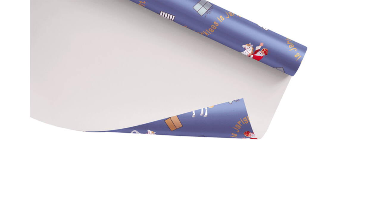 Inpakpapier Sint en Co 200x70cm assorti