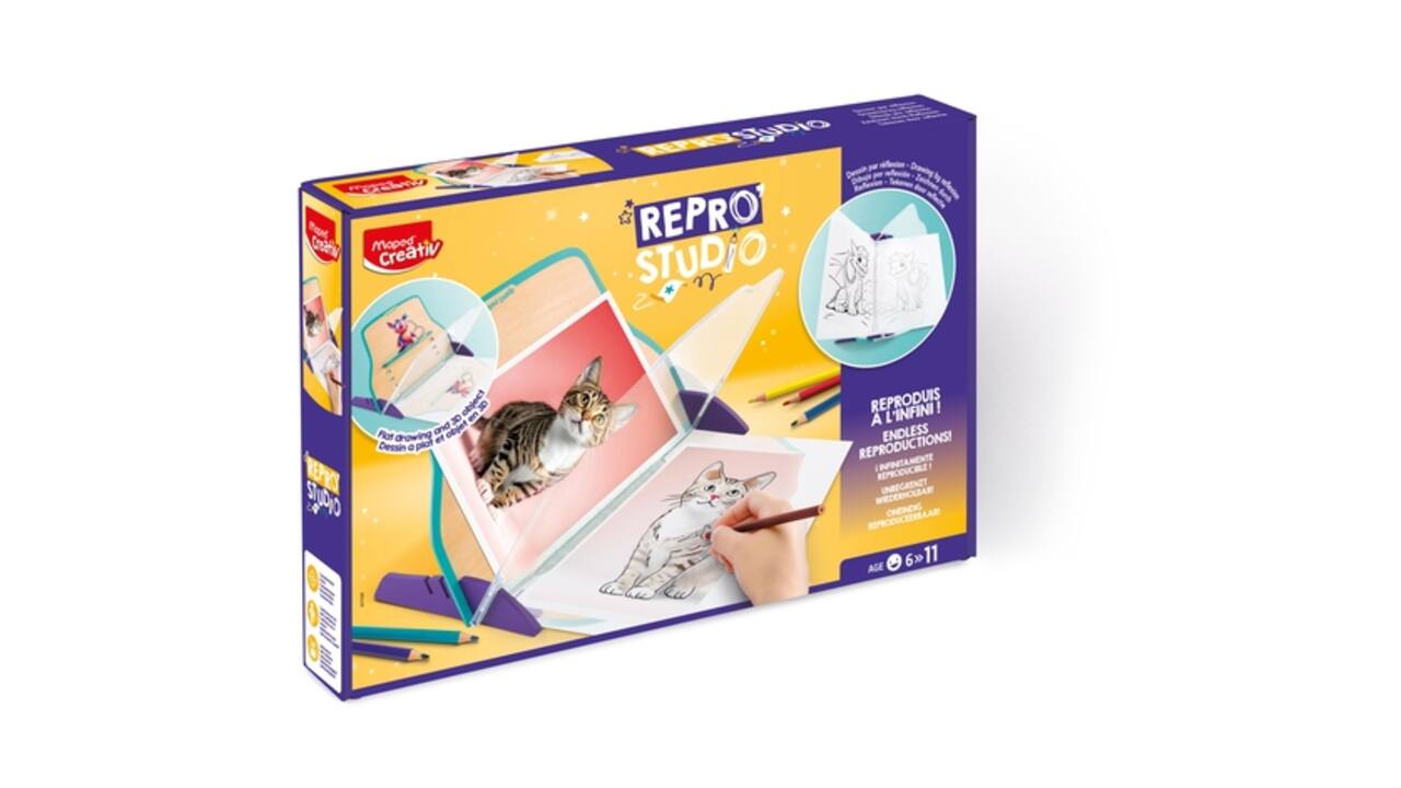 Tekentoestel Maped Creativ Repro'Studio set à 26 delen