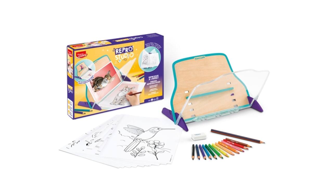 Tekentoestel Maped Creativ Repro'Studio set à 26 delen