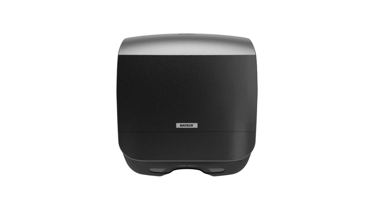 Handdoekdispenser Katrin klein zwart 88966