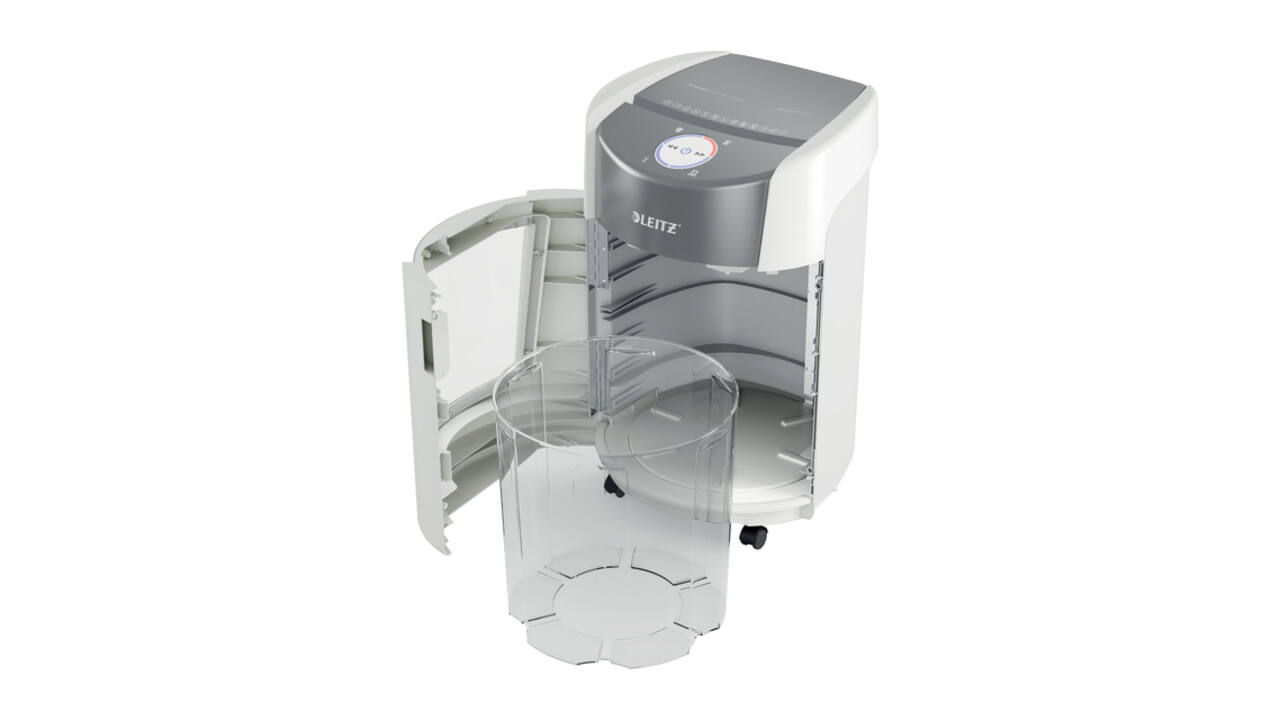 Papiervernietiger Leitz IQ OptiMax 350 Small Office P5 snippers 2x15mm