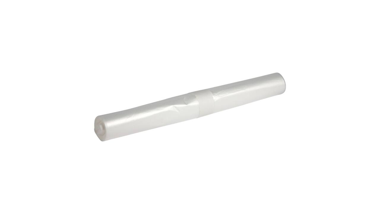 Afvalzak Propsac LDPE T60R 80x110cm 140L transparant rol à 20 stuks