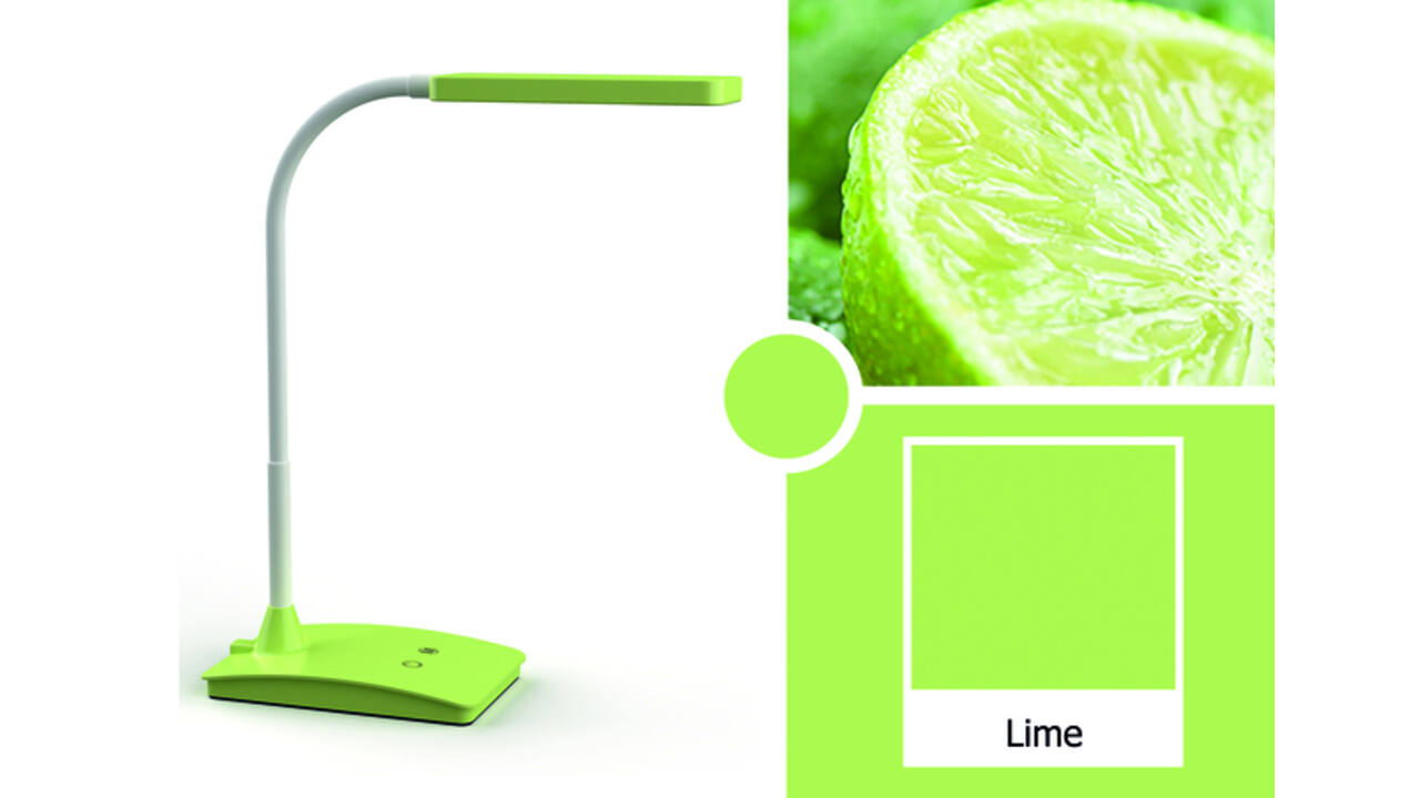 Bureaulamp MAUL Pearly LED dimbaar neon groen