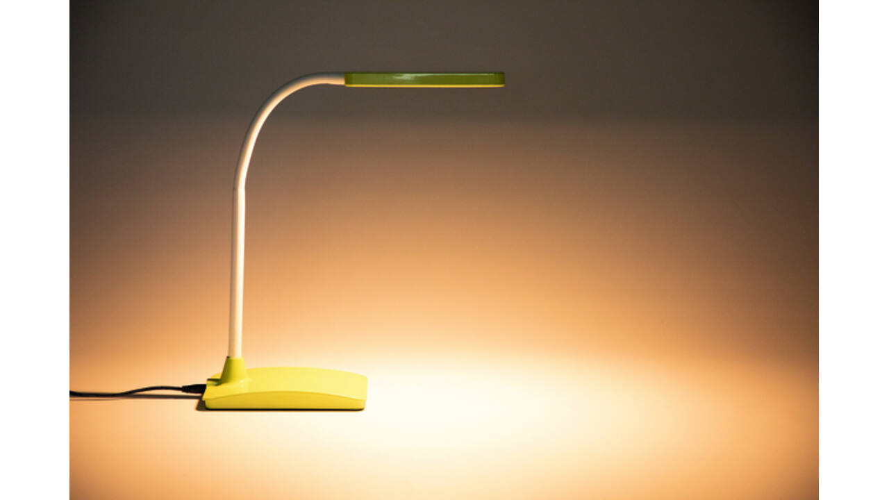 Bureaulamp MAUL Pearly LED dimbaar neon groen