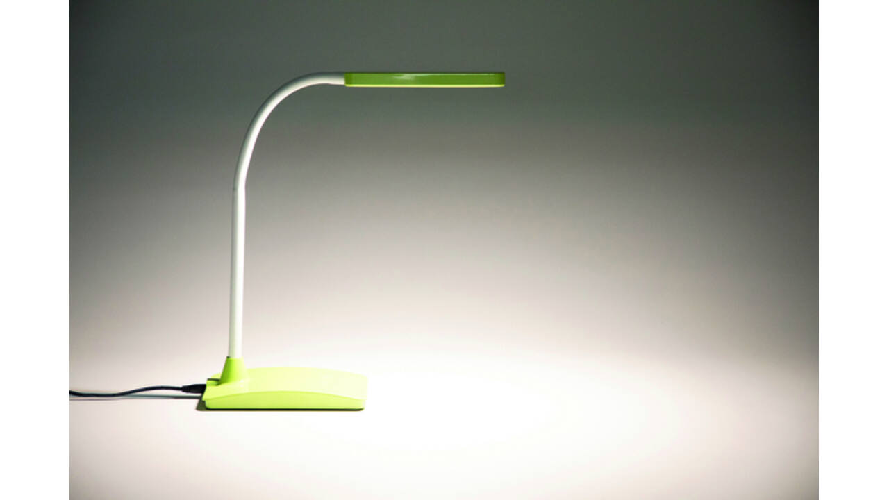 Bureaulamp MAUL Pearly LED dimbaar neon groen
