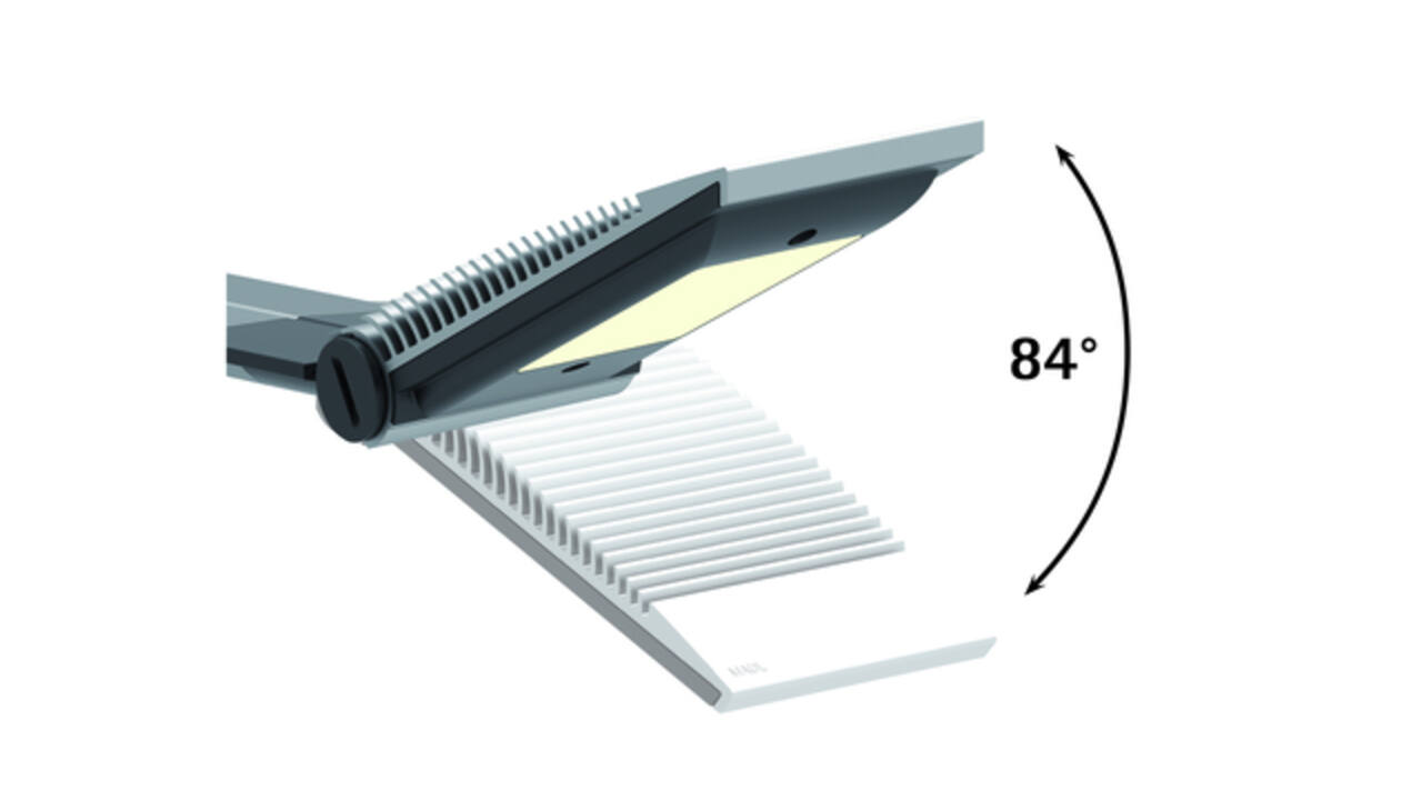 Bureaulamp MAUL Optimus LED dimbaar tafelklem antraciet