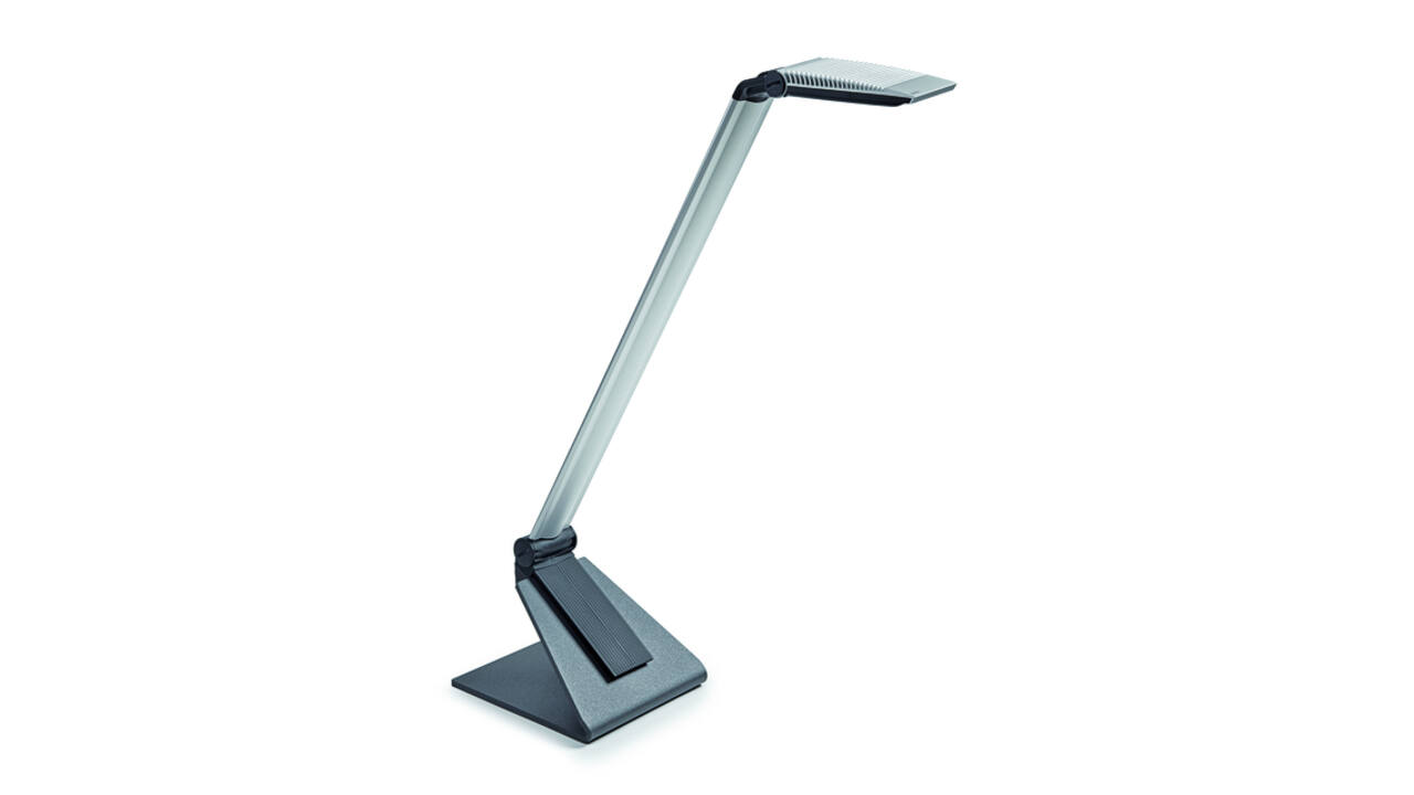 Bureaulamp MAUL Solaris LED zilver