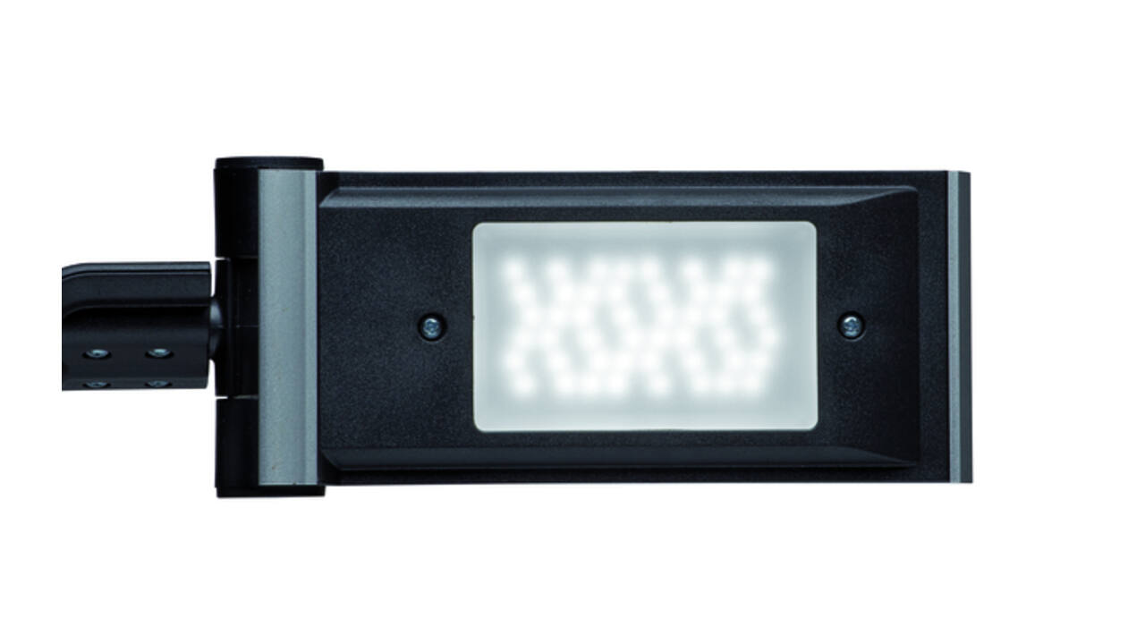 Bureaulamp MAUL Solaris LED zilver