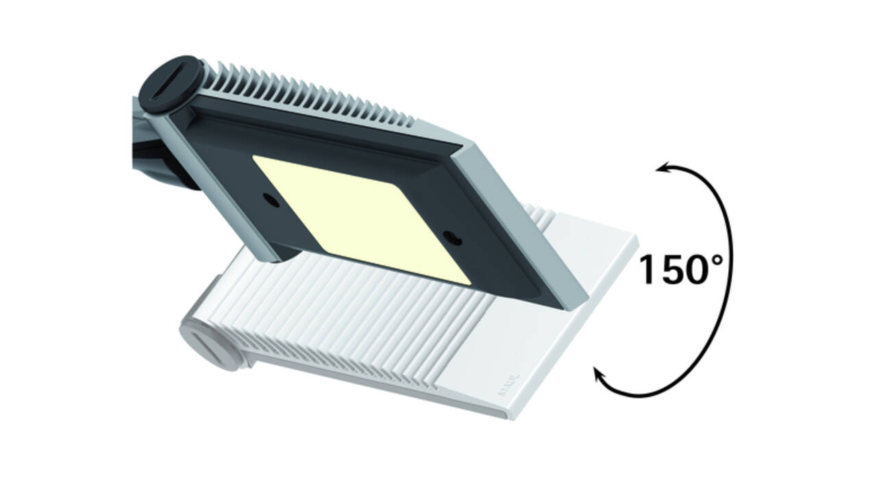Bureaulamp MAUL Solaris LED zilver
