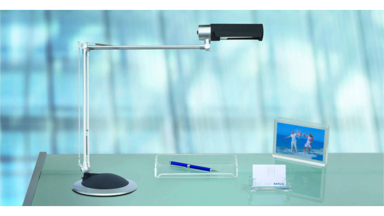 Bureaulamp MAUL Office LED zilver