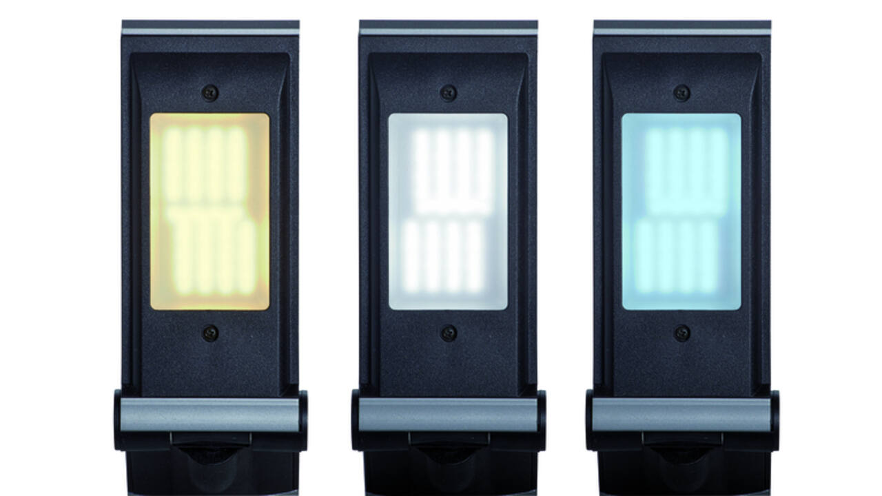 Bureaulamp MAUL Optimus LED dimbaar voet zilver