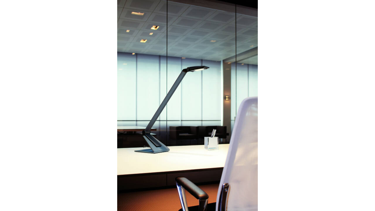 Bureaulamp MAUL Solaris LED antraciet