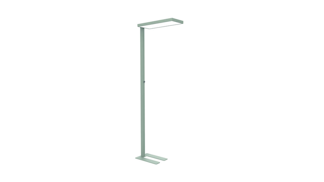 Vloerlamp MAUL Jura LED dimbaar zilver