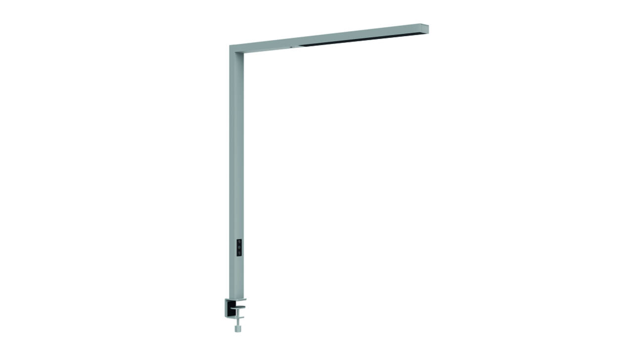 Werkpleklamp tafelklem MAUL Sirius LED beweging- daglichtsensor dimbaar zilver