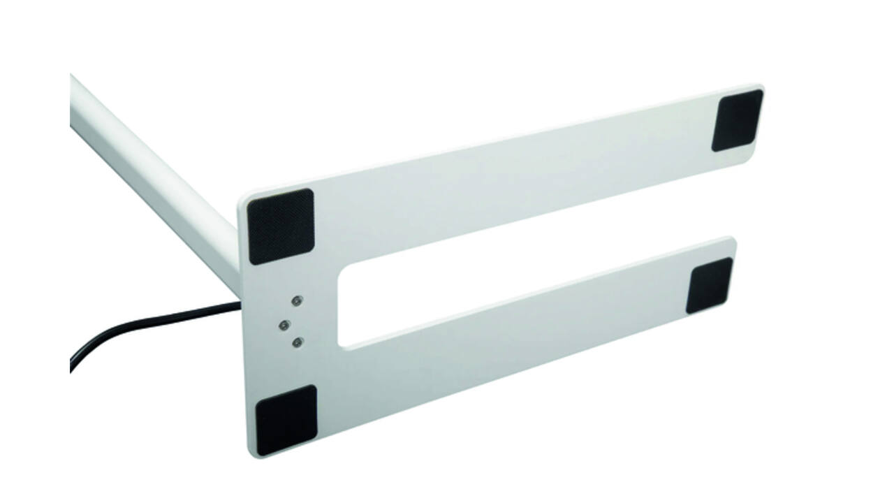 Vloerlamp MAUL Jet LED hoog 195cm wit