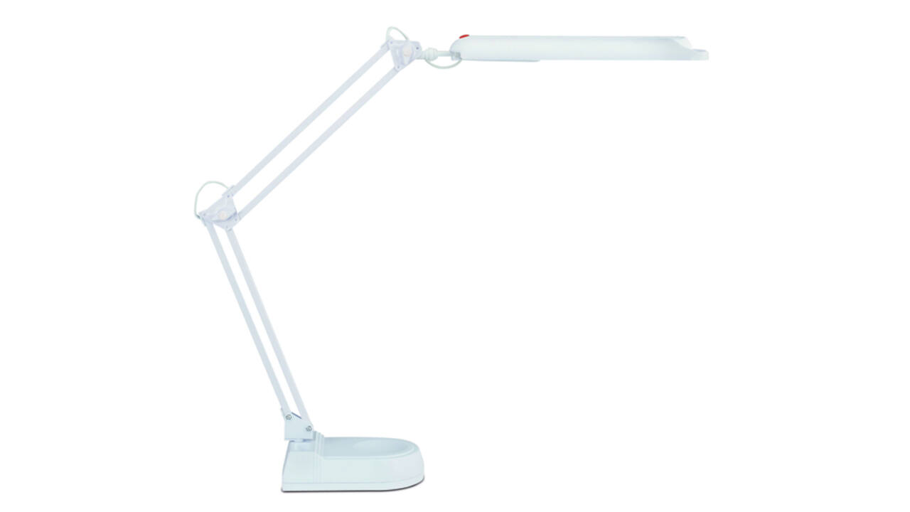 Bureaulamp MAUL Atlantic LED op voet wit