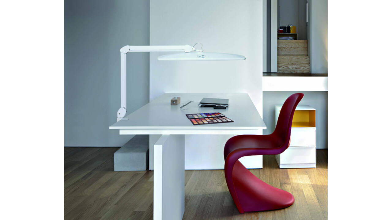 Werkpleklamp tafelklem MAUL Explore LED dimbaar wit