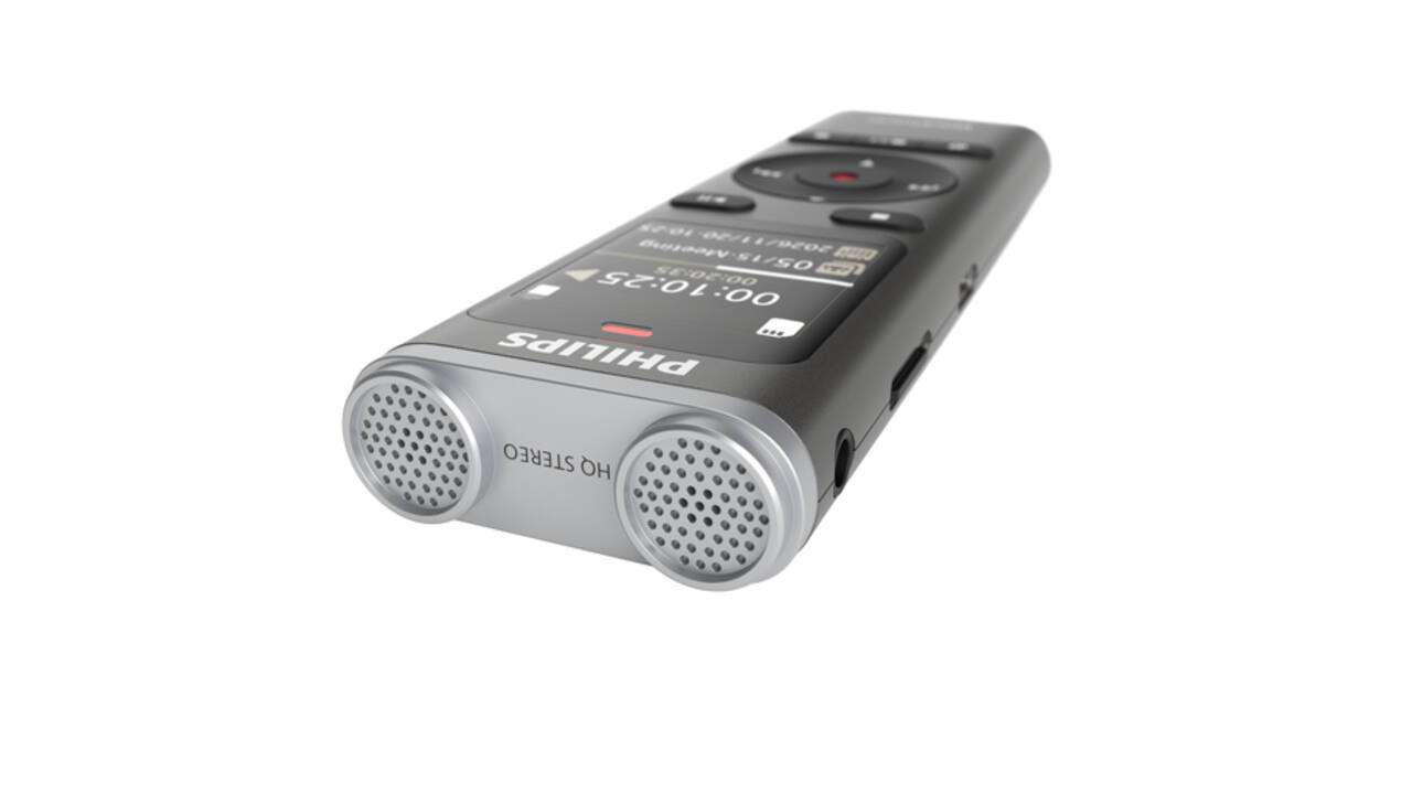 Digital voice recorder Philips DVT 2075 voor interviews