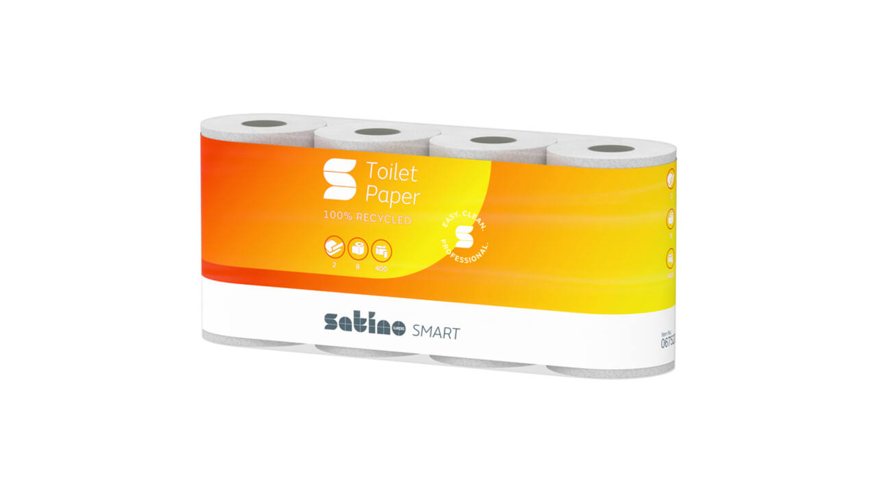 Toiletpapier Satino MT1 Smart 2-laags 400 vel wit 067520