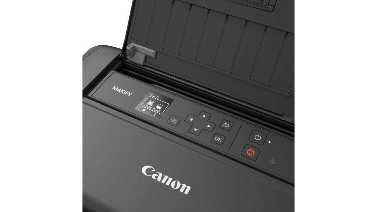 Printer inktjet Canon Maxify BX110 + batterij