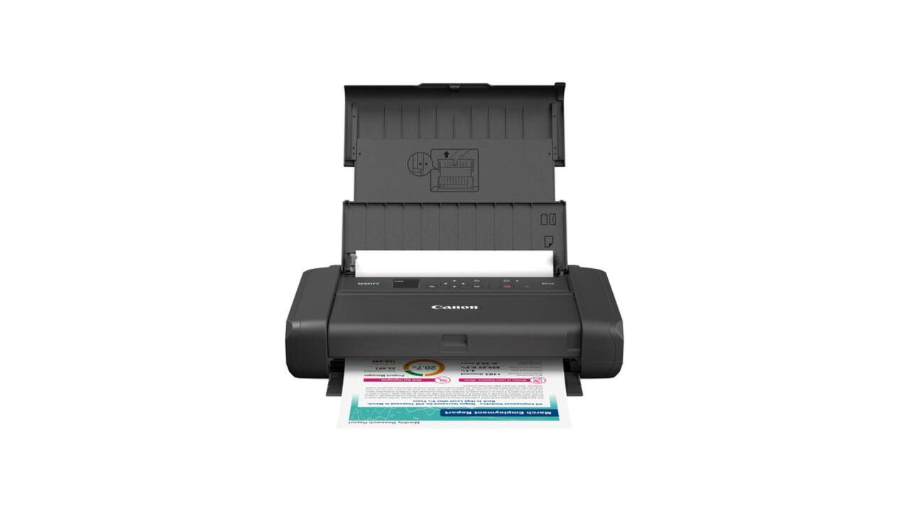 Printer inktjet Canon Maxify BX110 + batterij