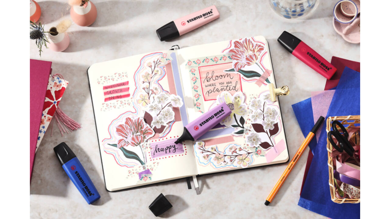 Markeerstift STABILO Boss 70/128 Wildflower blush