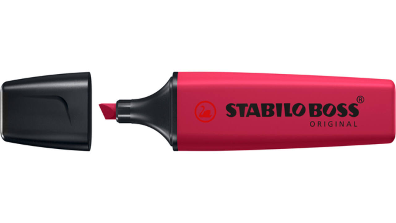 Markeerstift STABILO Boss 70/250 Wildflower bourgogne