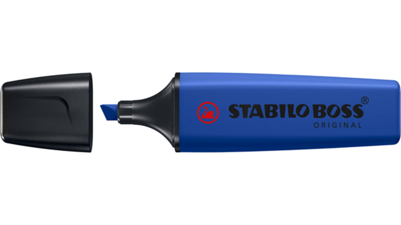 Markeerstift STABILO Boss 70/132 Wildflower ultramarijn
