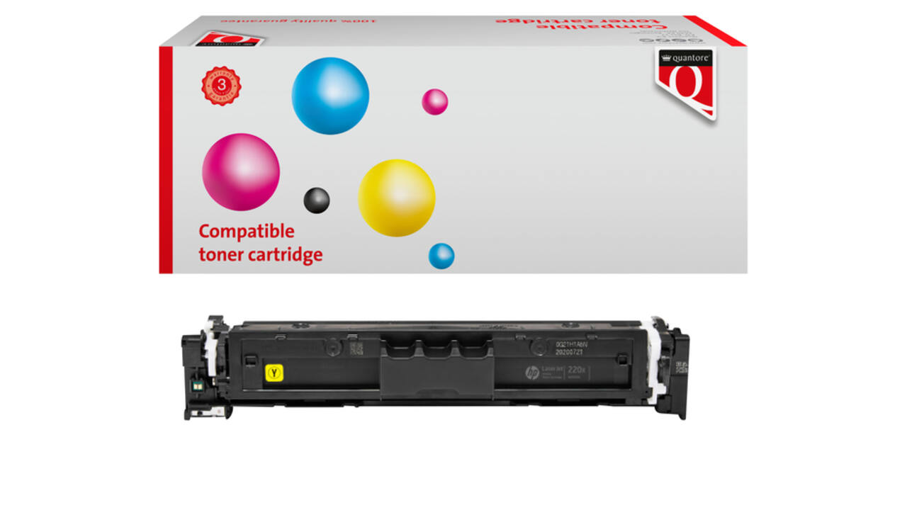 Tonercartridge Quantore alternatief tbv HP W2202X geel