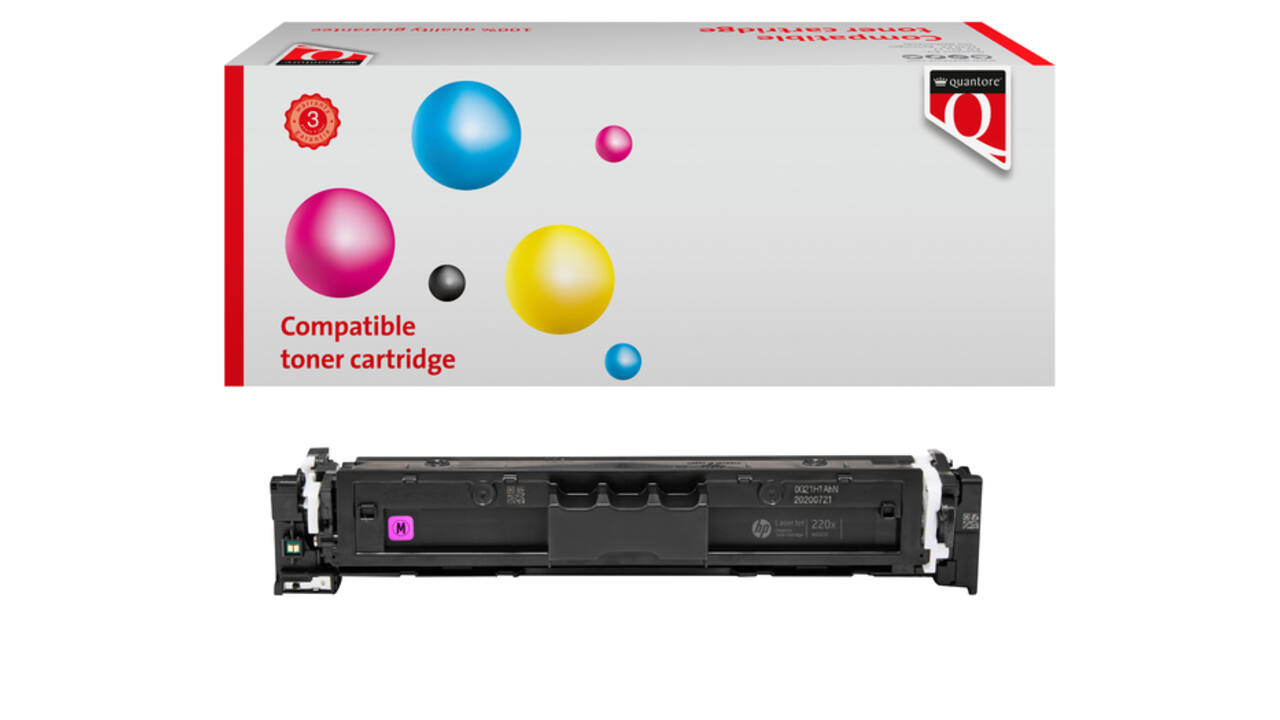 Tonercartridge Quantore alternatief tbv HP W2203X magenta