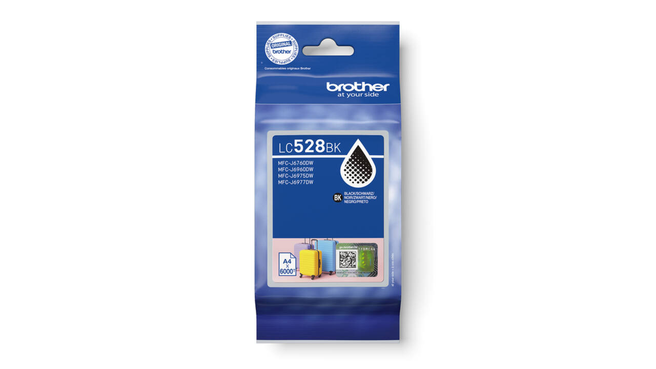 Inktcartridge Brother LC-528BK zwart