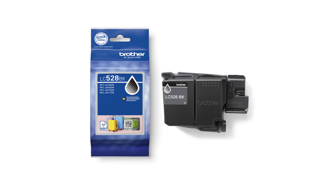 Inktcartridge Brother LC-528BK zwart