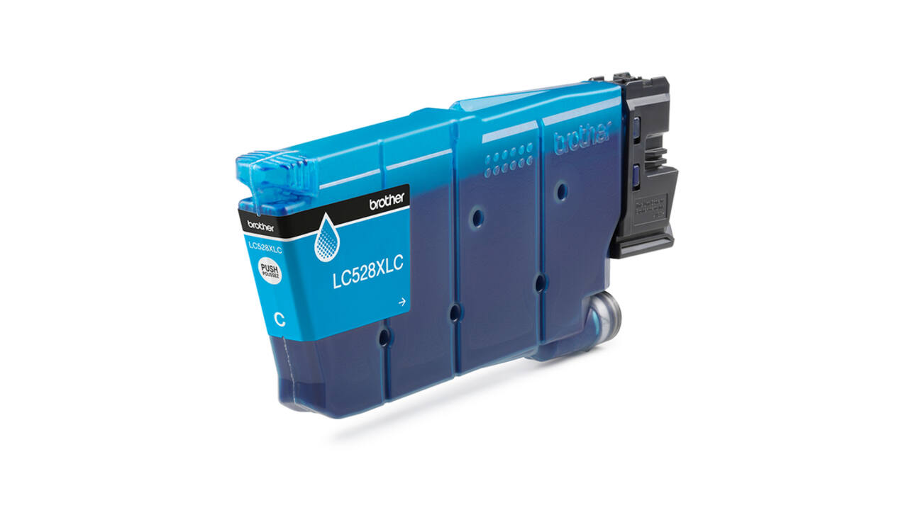 Inktcartridge Brother LC-528XLC blauw