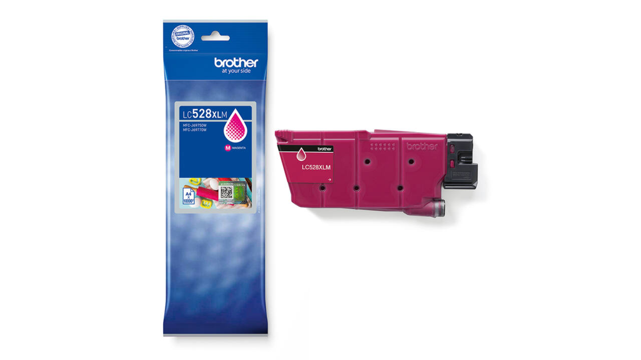 Inktcartridge Brother LC-528XLM rood