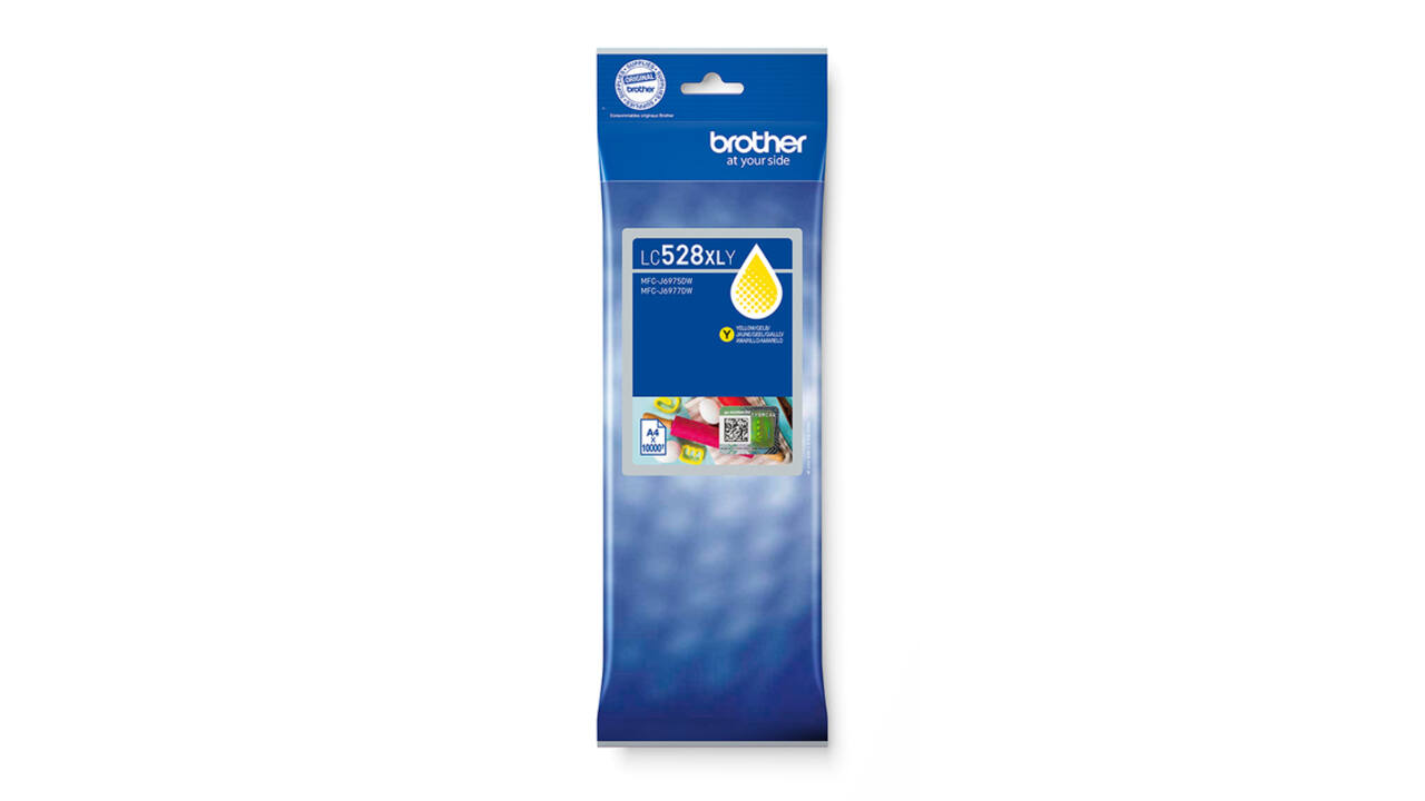 Inktcartridge Brother LC-528XLY geel
