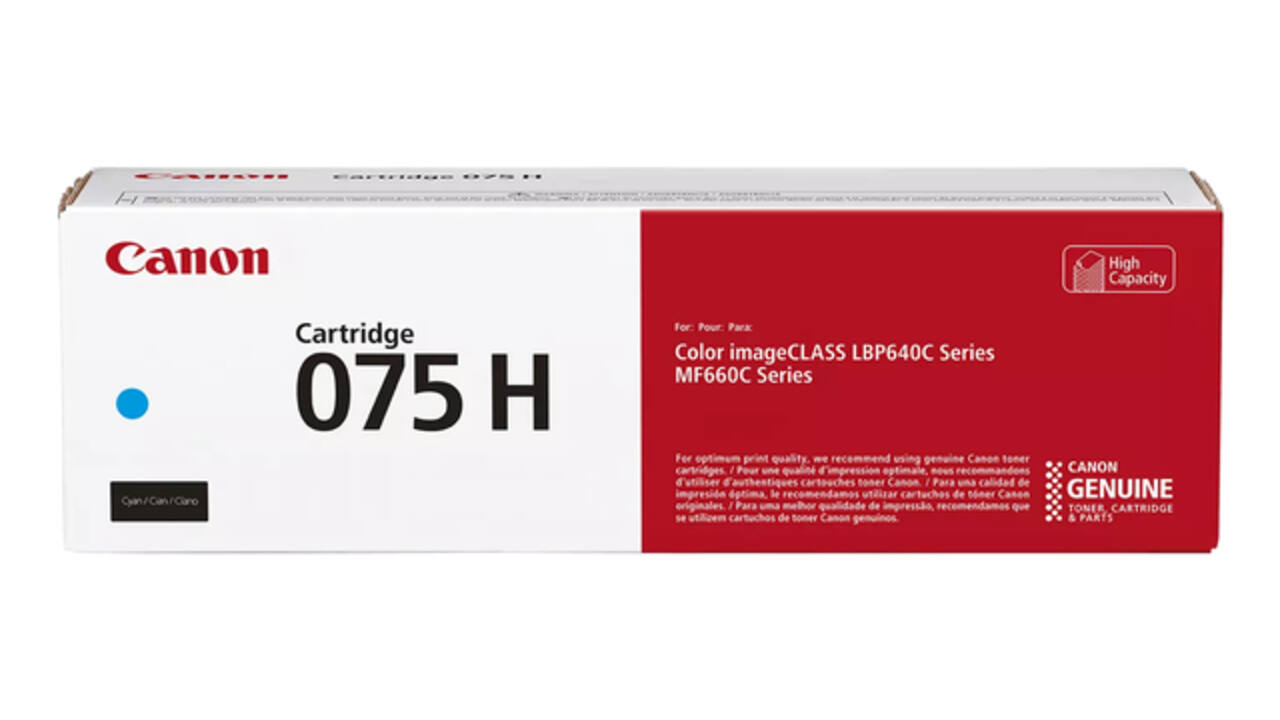 Tonercartridge Canon 075HC blauw