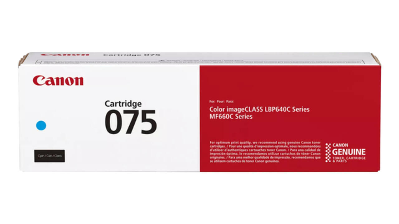 Tonercartridge Canon 075C blauw