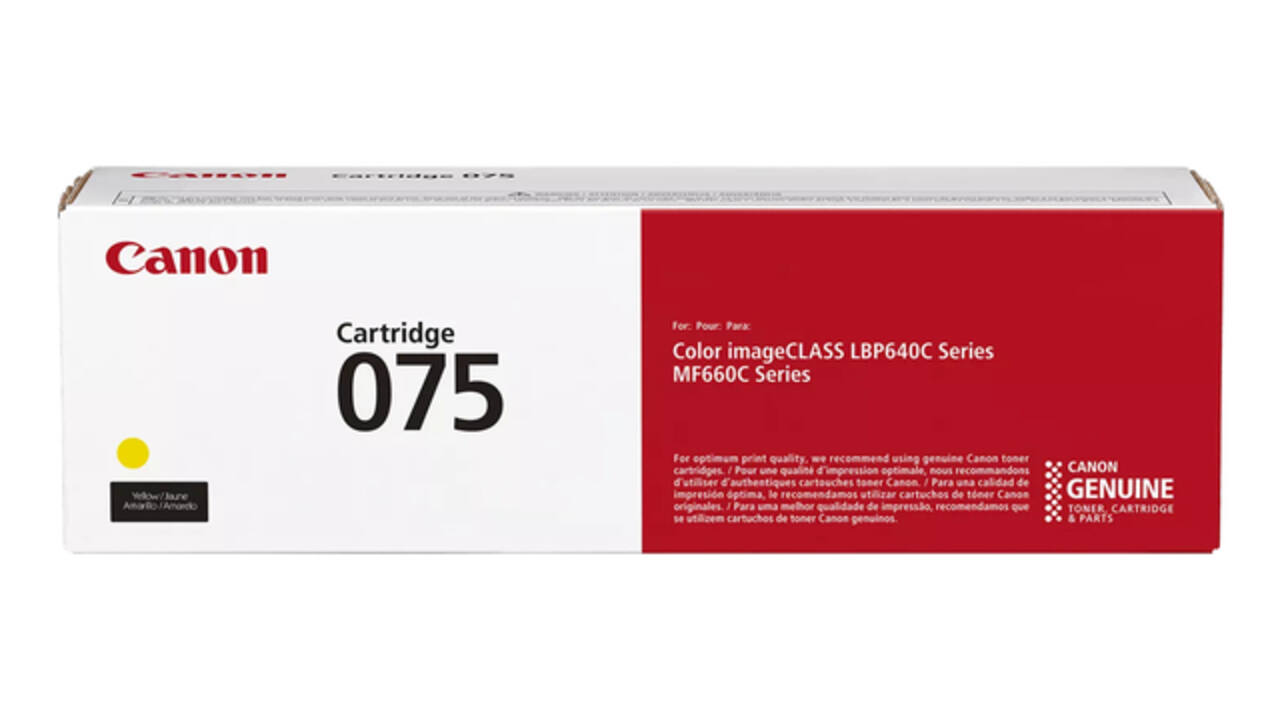 Tonercartridge Canon 075Y geel
