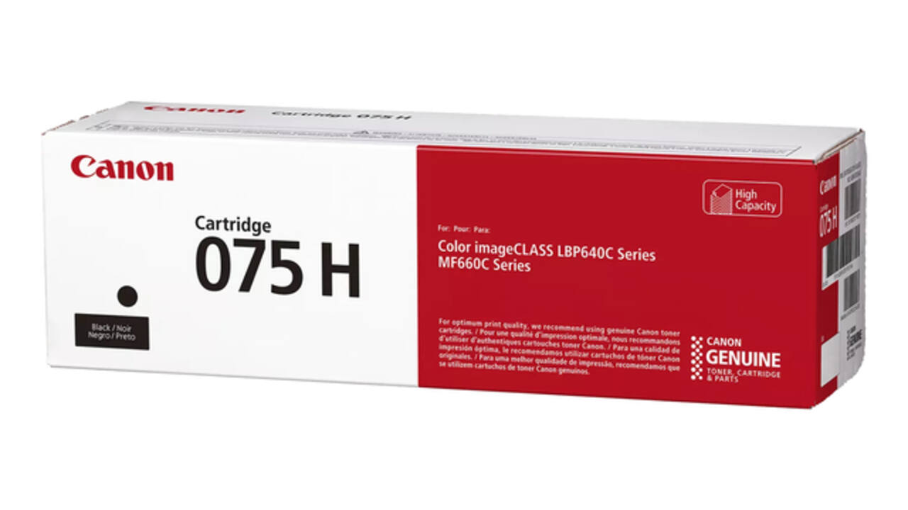 Tonercartridge Canon 075HBK zwart