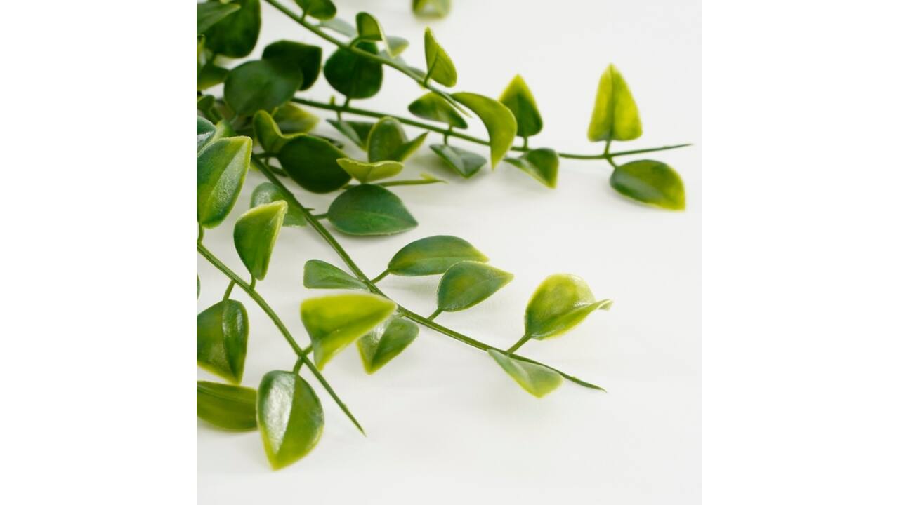 Kunstplant Mica Ficus hangend in pot groen Ø20 46cm