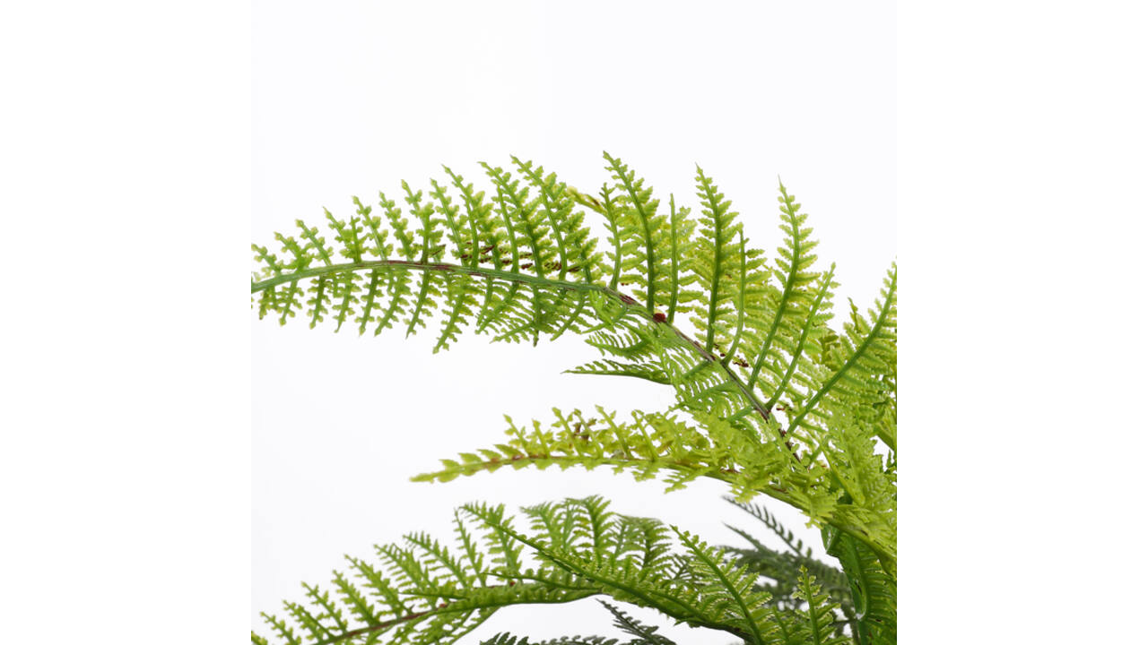 Kunstplant Mica varen groen in pot Stan grijs Ø50 38cm