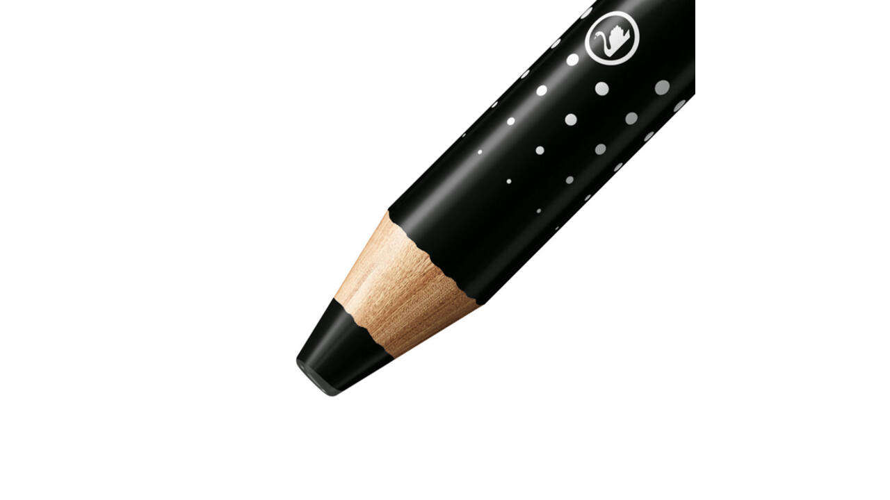 Whiteboardpotlood STABILO MARKdry incl 2 slijpers zwart classpack 30st