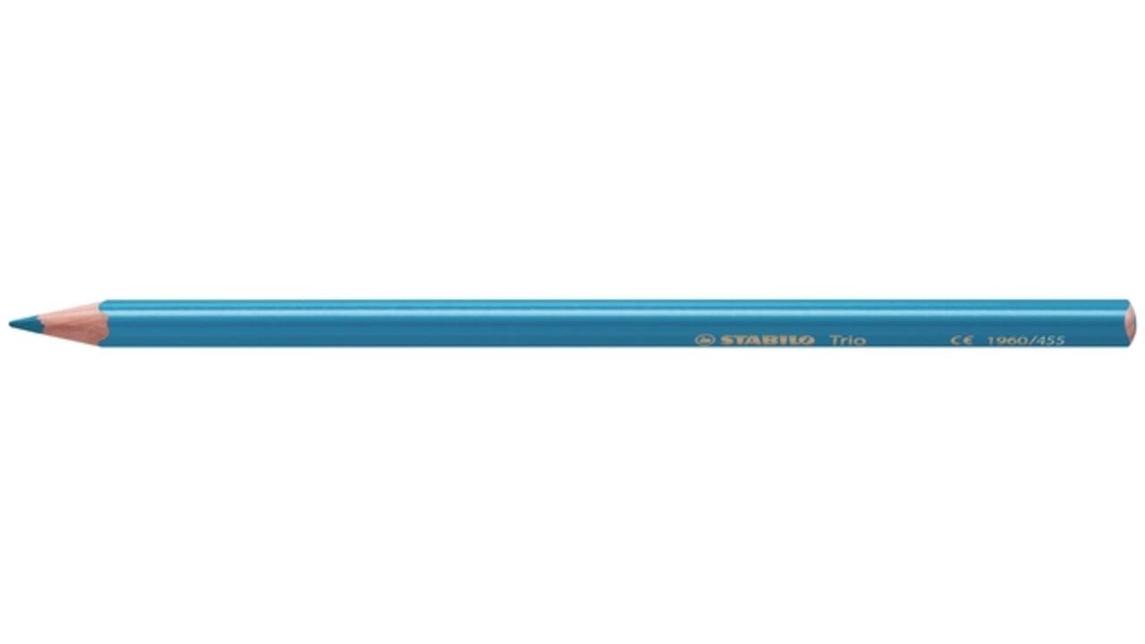 Kleurpotloden STABILO 203 Trio dik assorti classpack à 300 stuks