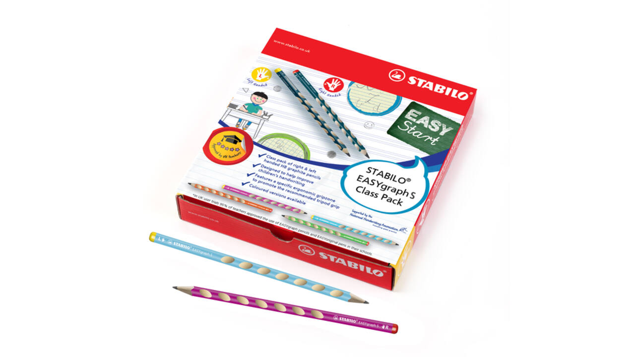 Potlood STABILO Easygraph grafiet 325 HB classpack à 48 stuks